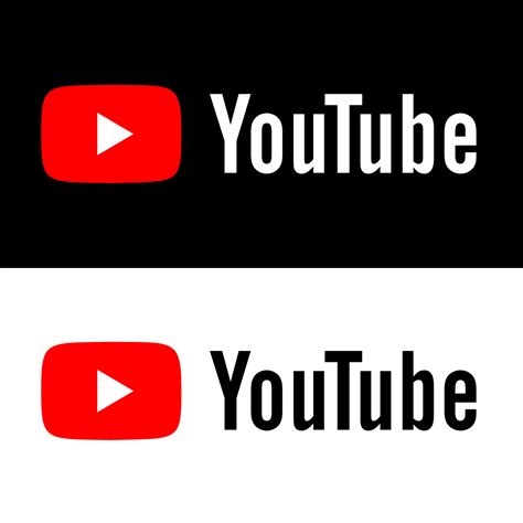 youtube logo with text